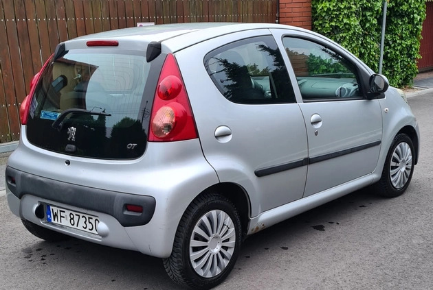 Peugeot 107 cena 9900 przebieg: 126000, rok produkcji 2007 z Ząbki małe 29